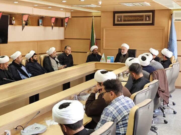 تصاویر/بازدید نماینده ولی‌فقیه در استان از اداره‌کل تبلیغات اسلامی کردستان