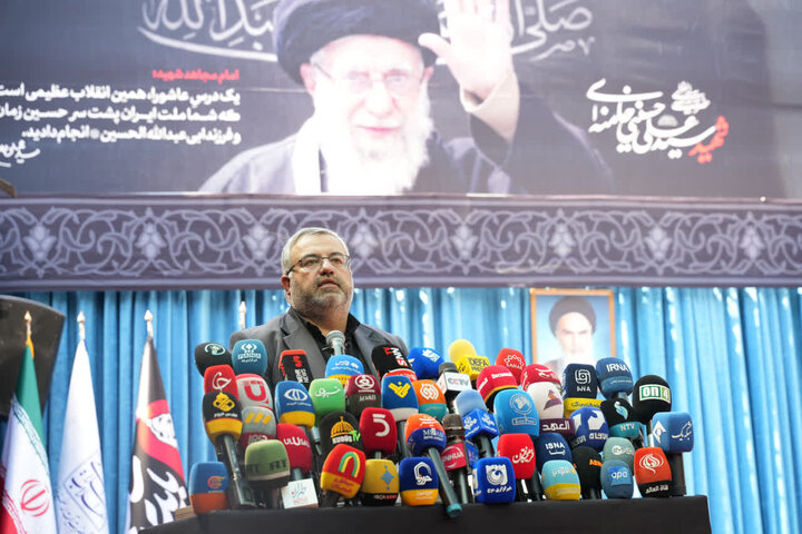 تصاویر/ نشست خبری ستاد برگزاری مراسم تشییع امام شهید