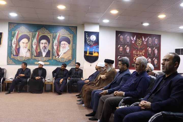 دیدار اعضای شورای قضایی استان با نماینده ولی فقیه در خوزستان