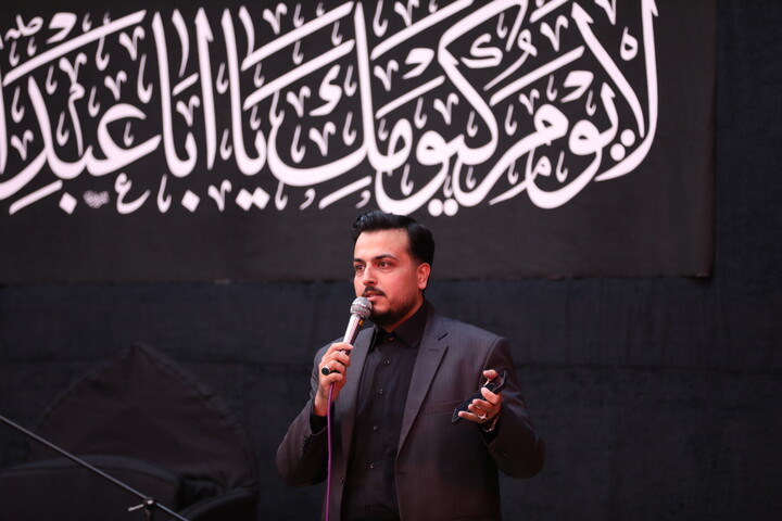 تصاویر/ مراسم عزاداری شب هفتم محرم‌الحرام هیئت‌ حسن‌ بن‌ علی‌(ع) قم