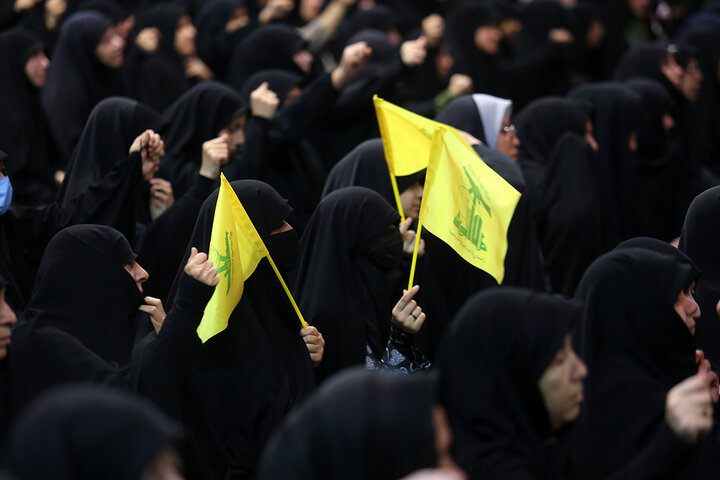 گرامی‌داشت شهدای مظلوم لبنان در محفل عزاداری بانوان حرم بانوی کرامت