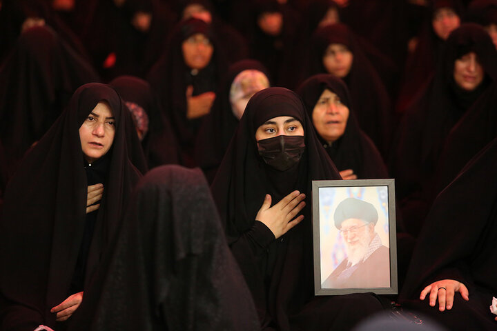 گرامی‌داشت شهدای مظلوم لبنان در محفل عزاداری بانوان حرم بانوی کرامت