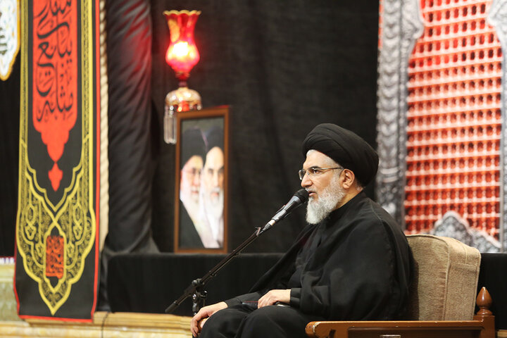 گرامی‌داشت شهدای مظلوم لبنان در محفل عزاداری بانوان حرم بانوی کرامت