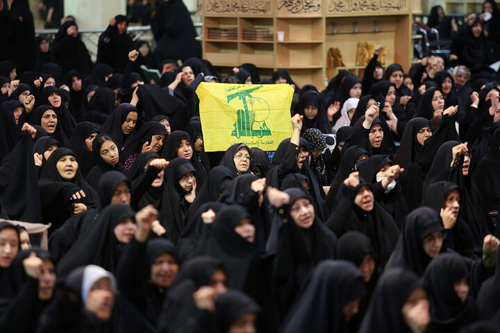 گرامی‌داشت شهدای مظلوم لبنان در محفل عزاداری بانوان حرم بانوی کرامت