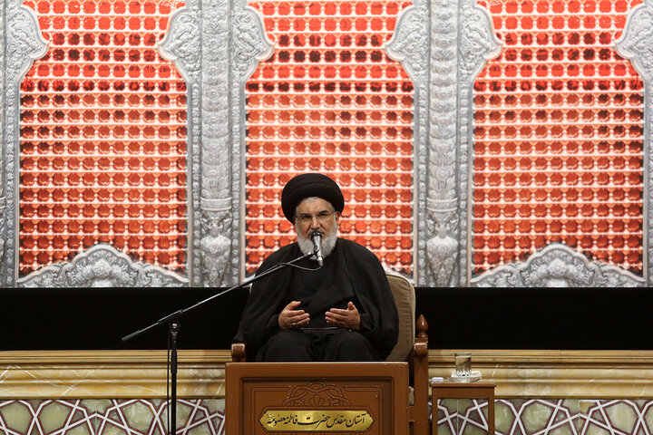 گرامی‌داشت شهدای مظلوم لبنان در محفل عزاداری بانوان حرم بانوی کرامت