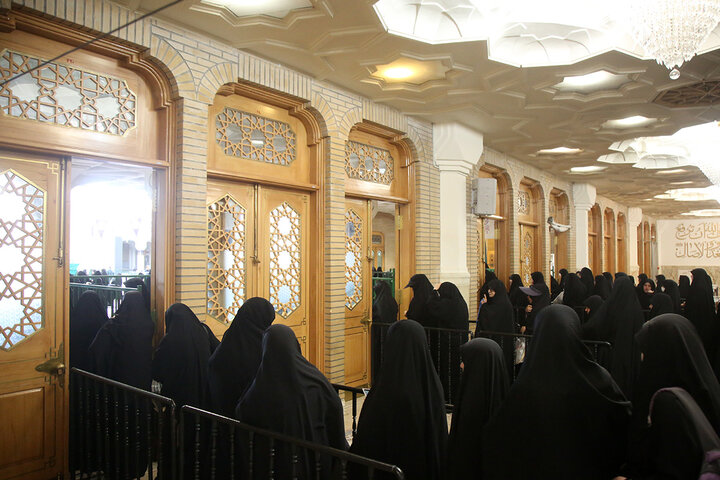 گرامی‌داشت شهدای مظلوم لبنان در محفل عزاداری بانوان حرم بانوی کرامت