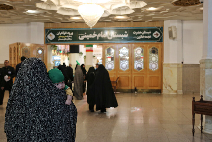 Photos/Ferveur et recueillement au rassemblement des « nourrissons de Hosseini » au sanctuaire de Fatima Masoumeh (PSL)