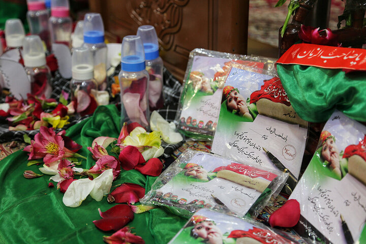 Photos/Ferveur et recueillement au rassemblement des « nourrissons de Hosseini » au sanctuaire de Fatima Masoumeh (PSL)