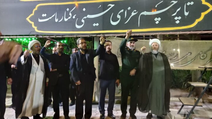 تصاویر/ حضور امام جمعه آران و بیدگل درجمع عزاداران حسینی