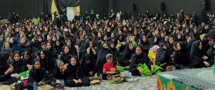 تصاویر/ حضور امام جمعه آران و بیدگل درجمع عزاداران حسینی
