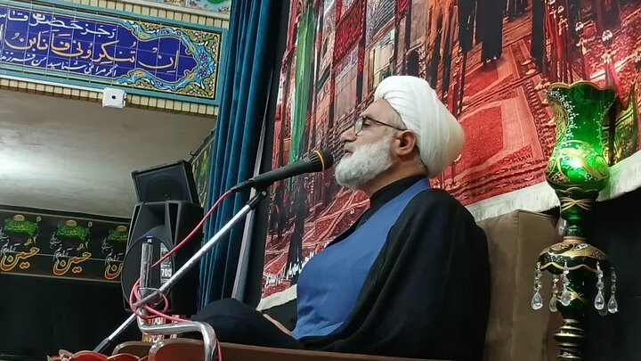 تصاویر/ حضور امام جمعه آران و بیدگل درجمع عزاداران حسینی