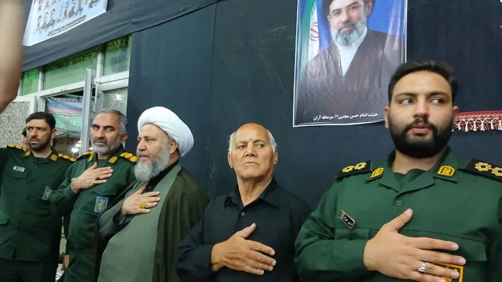 تصاویر/ حضور امام جمعه آران و بیدگل درجمع عزاداران حسینی
