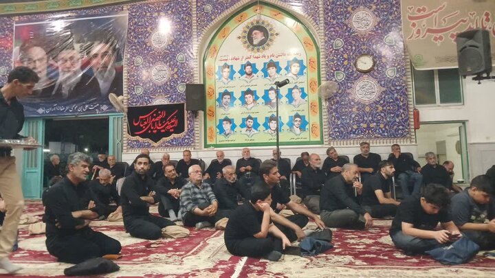 تصاویر/ حضور امام جمعه آران و بیدگل درجمع عزاداران حسینی