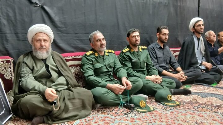 تصاویر/ حضور امام جمعه آران و بیدگل درجمع عزاداران حسینی