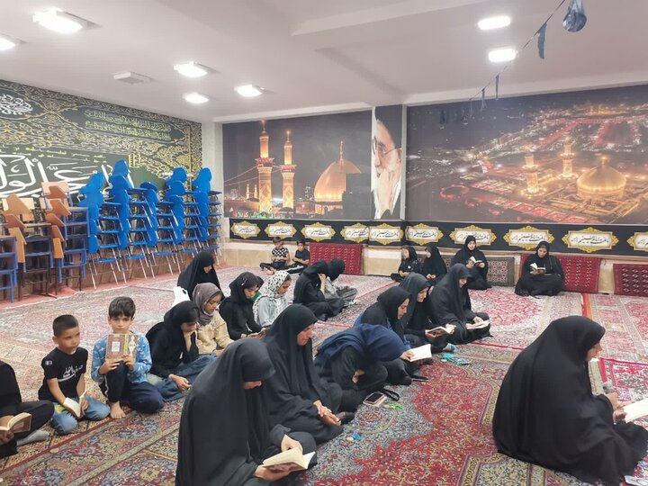 تصاویر/مراسم عزاداری دهه محرم در مدارس علمیه خواهران لرستان