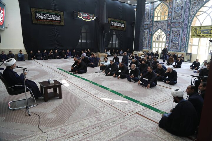 تصاویر/ آیین سوگواری حضرت اباعبدالله الحسین(ع) در موزه ملی انقلاب اسلامی و دفاع مقدس