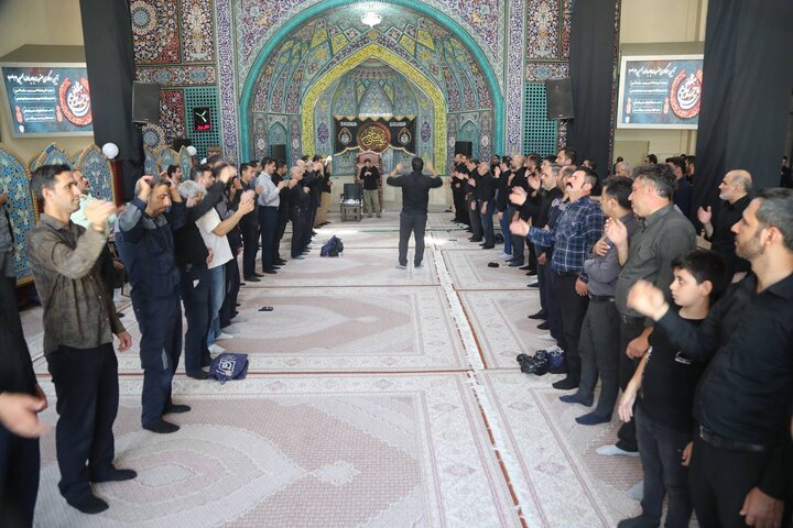 تصاویر/ آیین سوگواری حضرت اباعبدالله الحسین(ع) در موزه ملی انقلاب اسلامی و دفاع مقدس