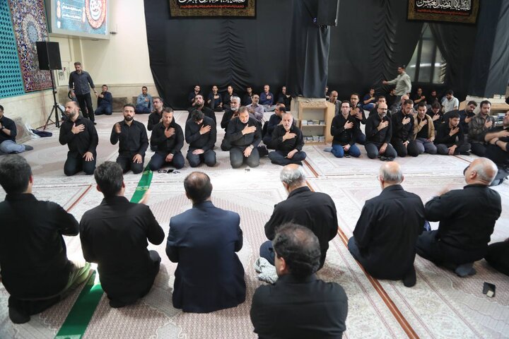 تصاویر/ آیین سوگواری حضرت اباعبدالله الحسین(ع) در موزه ملی انقلاب اسلامی و دفاع مقدس