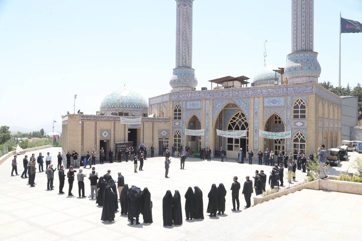 تصاویر/ آیین سوگواری حضرت اباعبدالله الحسین(ع) در موزه ملی انقلاب اسلامی و دفاع مقدس
