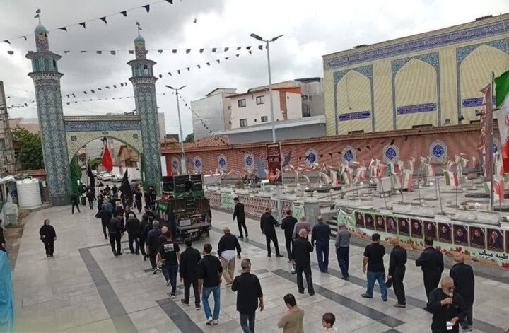 تصاویر/  عزای حسینی در بقعه متبرکه امامزاده ابراهیم (ع) شهرستان آمل