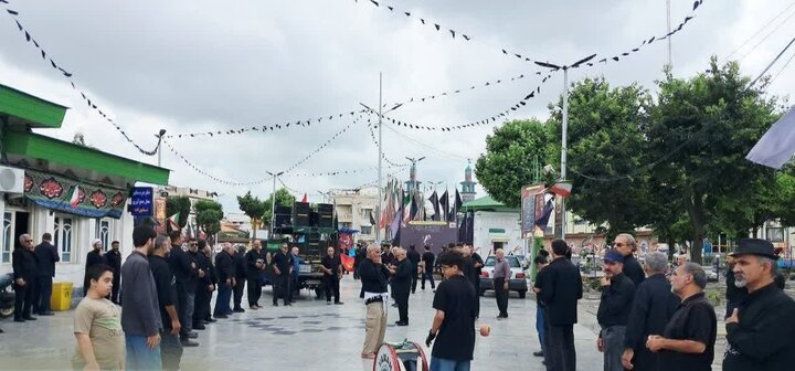 تصاویر/  عزای حسینی در بقعه متبرکه امامزاده ابراهیم (ع) شهرستان آمل