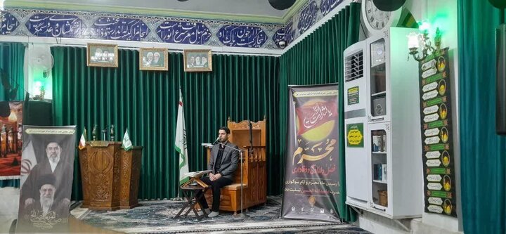 تصاویر/  عزای حسینی در بقعه متبرکه امامزاده ابراهیم (ع) شهرستان آمل