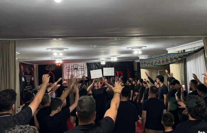 تصاویر/ برگزاری مراسم عزاداری محرم حسینی در استانبول