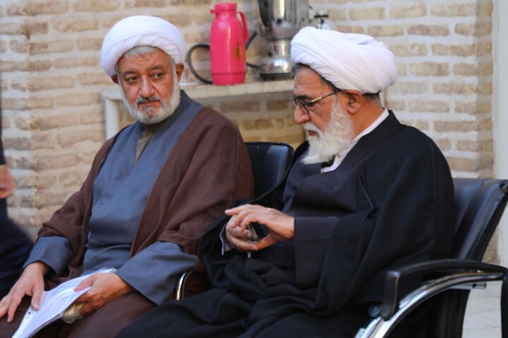 تصاویر/ هفتمین روز مجلس عزاداری محرم حوزه علمیه استان یزد برگزار شد