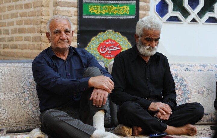 تصاویر/ هفتمین روز مجلس عزاداری محرم حوزه علمیه استان یزد برگزار شد