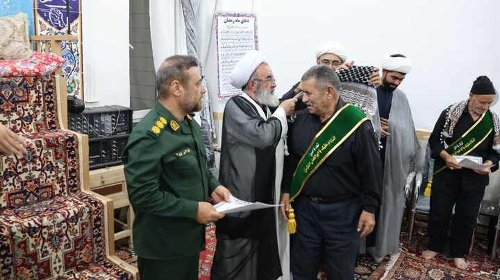 تصاویر / آئین تجلیل از پیرغلامان حسینی شهرستان مرند