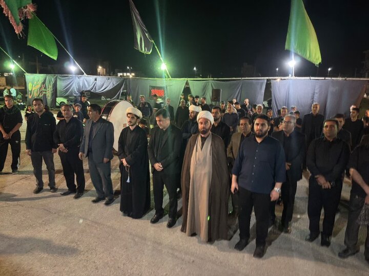 تصاویر/اقامه عزای حسینی در شهرستان هلیلان