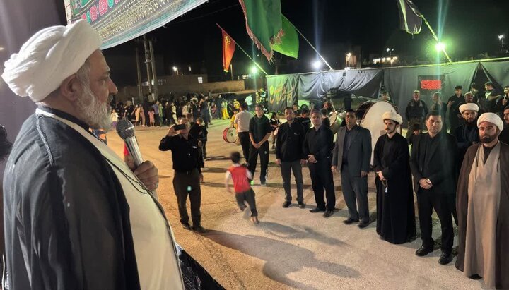 تصاویر/اقامه عزای حسینی در شهرستان هلیلان