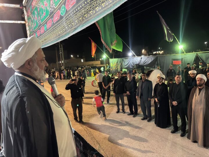 تصاویر/اقامه عزای حسینی در شهرستان هلیلان