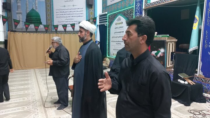 تصاویر/ مراسم عزای حسینی در کامیاران