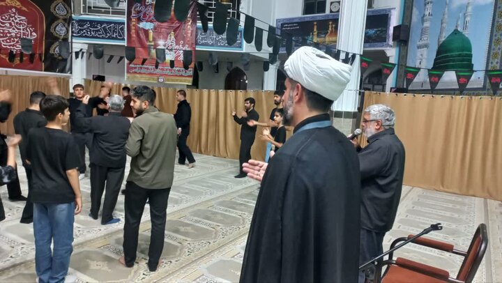 تصاویر/ مراسم عزای حسینی در کامیاران