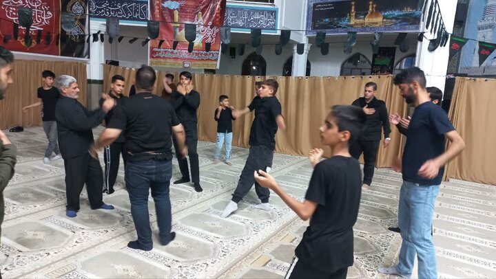 تصاویر/ مراسم عزای حسینی در کامیاران