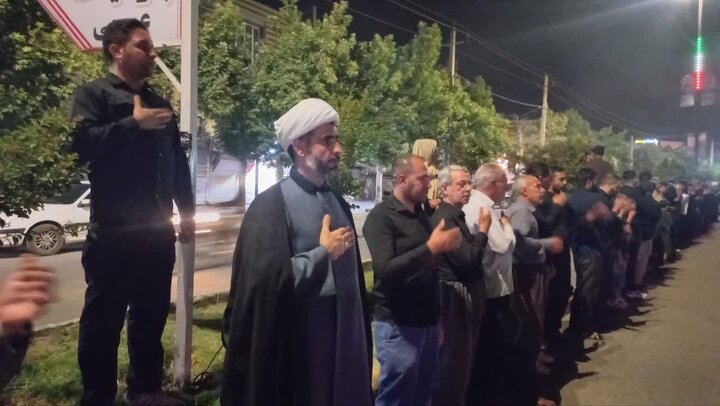 تصاویر/ مراسم عزای حسینی در کامیاران
