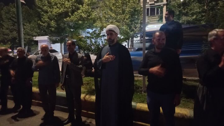 تصاویر/ مراسم عزای حسینی در کامیاران