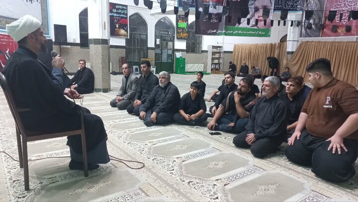 تصاویر/ مراسم عزای حسینی در کامیاران