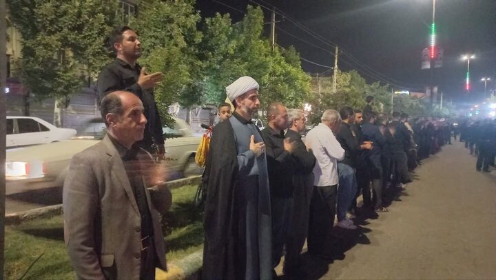 تصاویر/ مراسم عزای حسینی در کامیاران