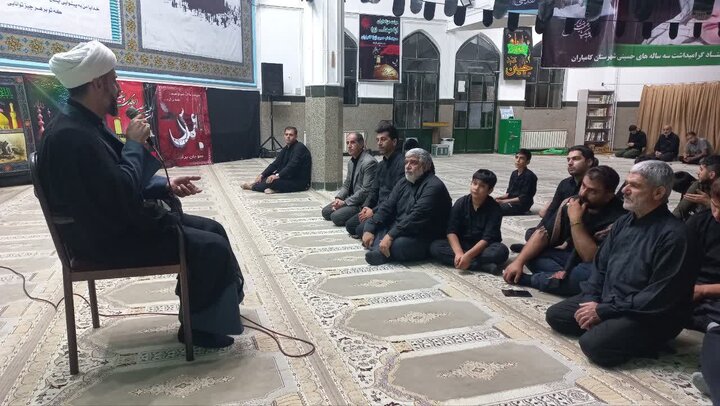 تصاویر/ مراسم عزای حسینی در کامیاران