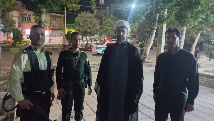 تصاویر/ مراسم عزای حسینی در کامیاران