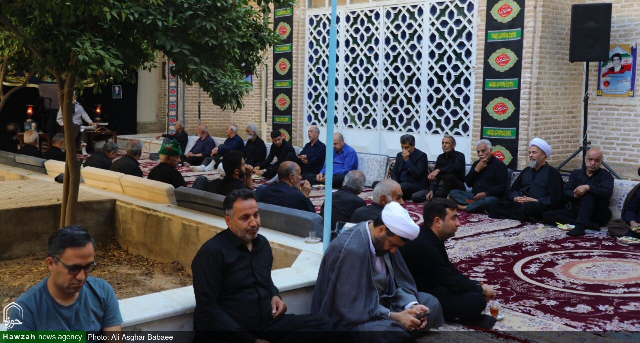 تصاویر/ هفتمین روز مجلس عزاداری محرم حوزه علمیه استان یز