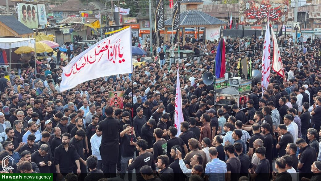 چھٹی محرم: جموں و کشمیر بھر میں جلوس ہائے عزا، ہزاروں عزاداروں کی شرکت