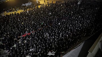 تصاویر/ اقامه عزای حسینی در شهرستان زنجان