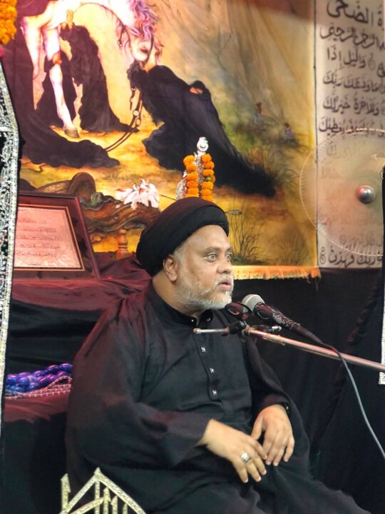 تصاویر/ برگزاری مجلس عزاداری حسینی ششم محرم در  چیتاگونگ بنگلادش