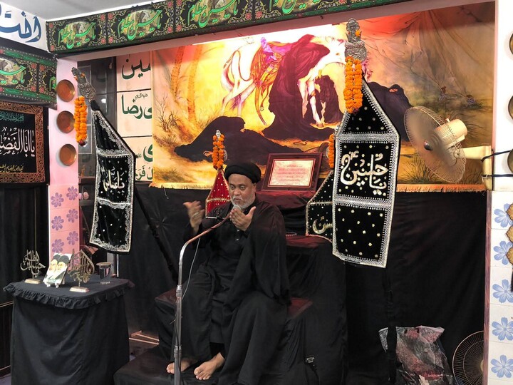 تصاویر/ برگزاری مجلس عزاداری حسینی ششم محرم در  چیتاگونگ بنگلادش