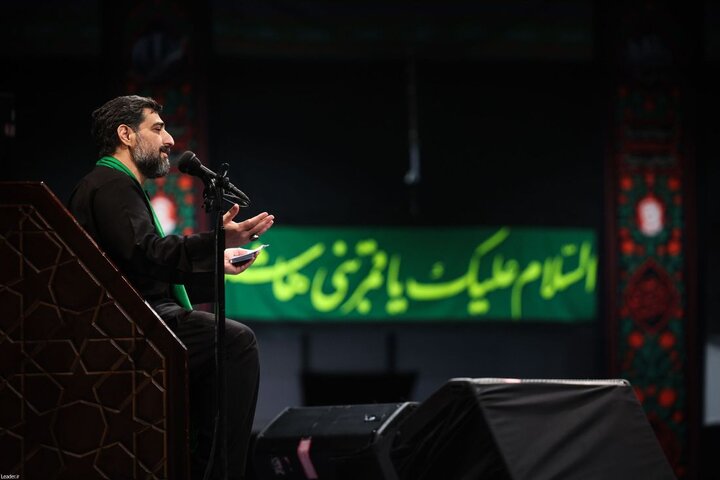 تصاویر/ دومین شب از مراسم عزاداری محرم از طرف رهبر انقلاب در جوار محل عروج قائد شهید
