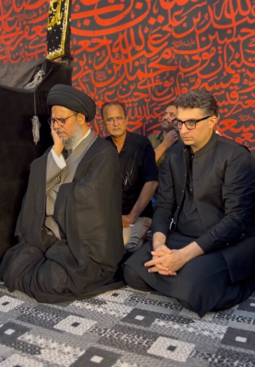 تصاویر/ برگزاری ششمین مجلس دهه نخست محرم در امام‌بارگاه شهدای کربلا کراچی