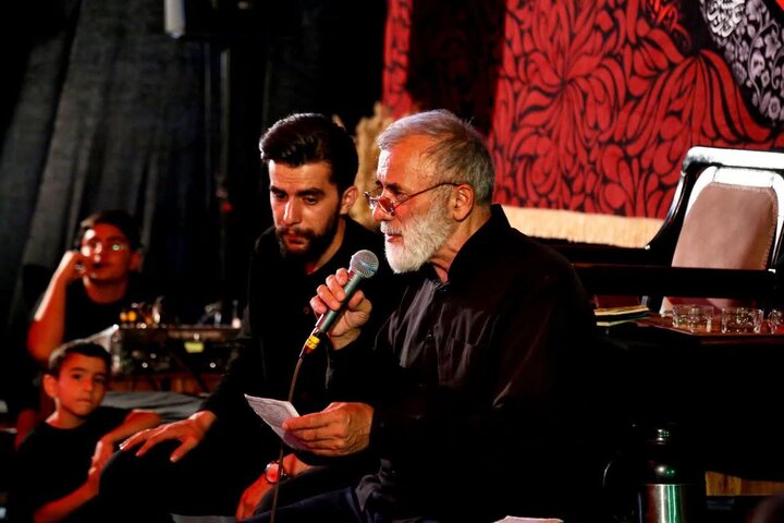 تصاویر/ مراسم سوگواری شب هشتم محرم در هیئت «حسین جان» ارومیه